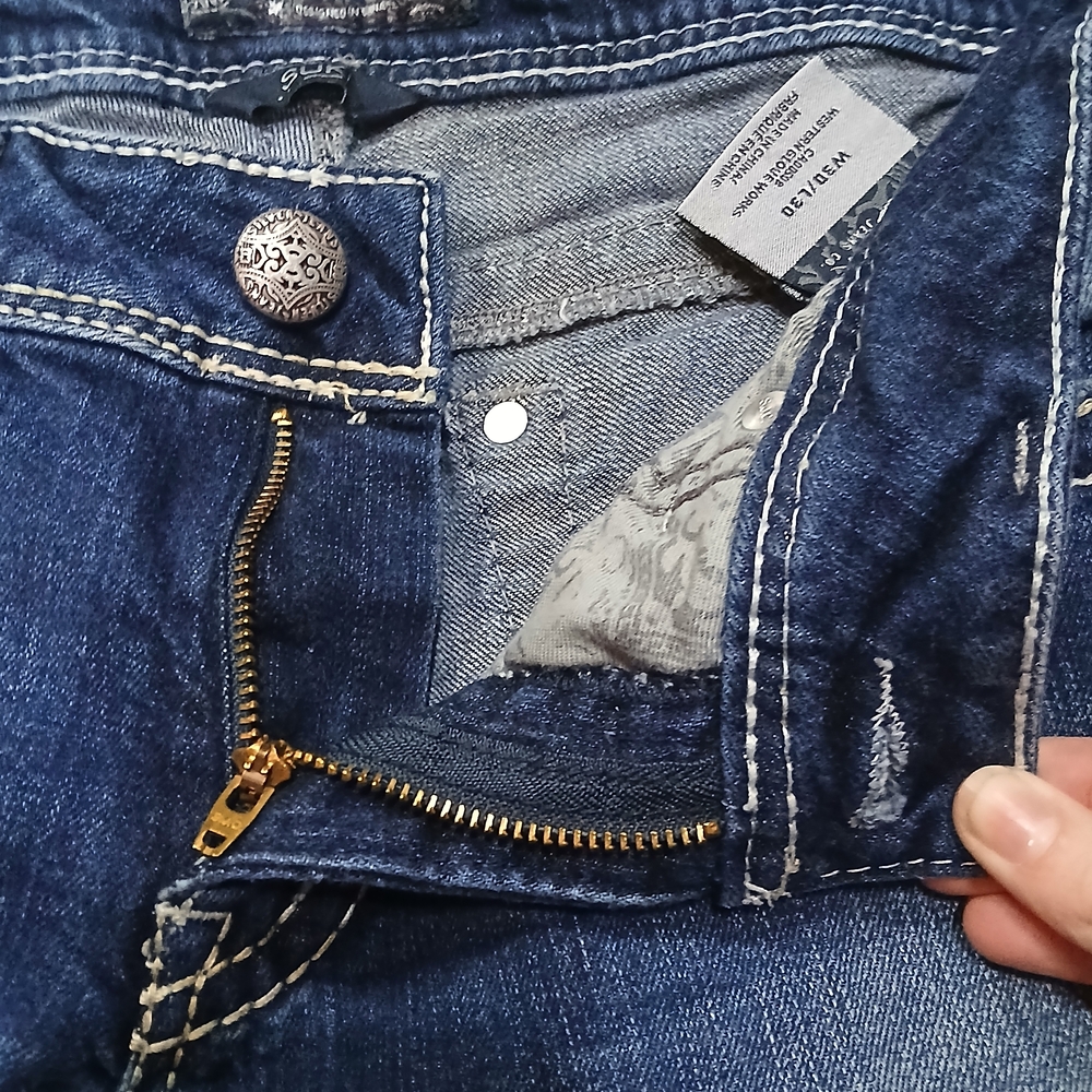 Silver Jeans Suki Bootcut Statement Stitching Sz … - image 5